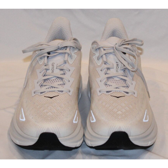 NIB Hoka One One Men's Clifton 9 Running Athletic Sneakers NCSW WHITE 12 NIB - Picture 4 of 6